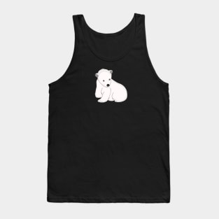 Playful Polar Bear Tank Top